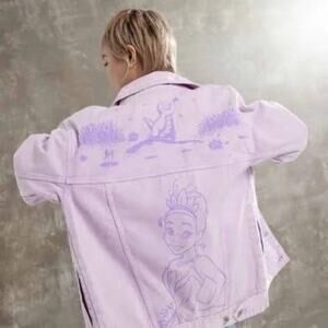 Disney Parks Spirit Jersey Tiana’s Bayou Princess and the Frog Denim Jacket XL